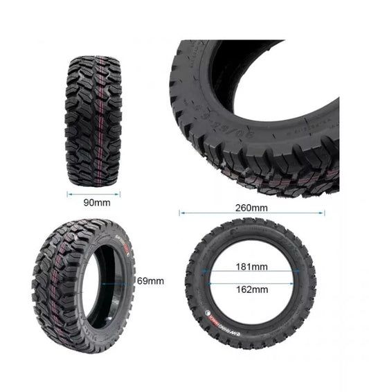 Padanga Bekamerinė off-road 90/65-6.5 su žele nuo pradurimu