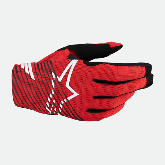 Alpinestars Radar Pro MX pirštinės ryškiai raudonos