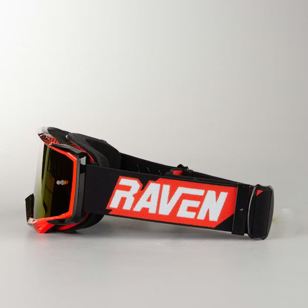 Raven Sniper dvigubo lęšio Echo MX akiniai Crimson Echo