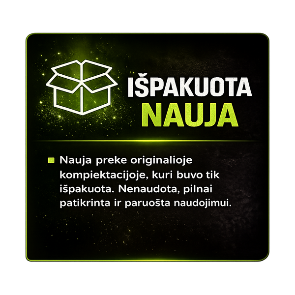 📦 Išpakuota – nauja