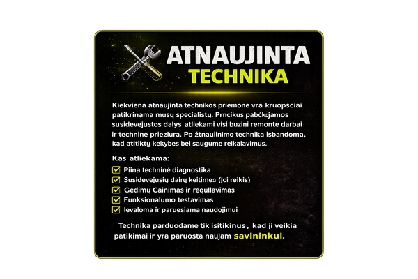 🔧 Atnaujinta