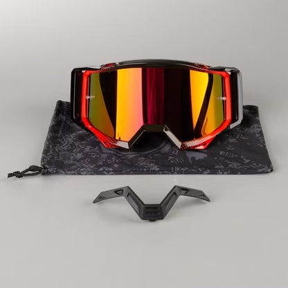 Raven Sniper dvigubo lęšio Echo MX akiniai Crimson Echo