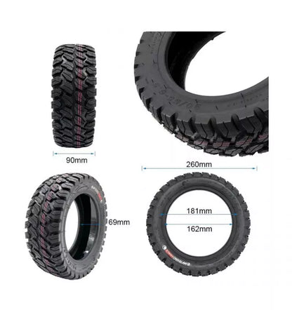 Padanga Bekamerinė off-road 90/65-6.5 su žele nuo pradurimu