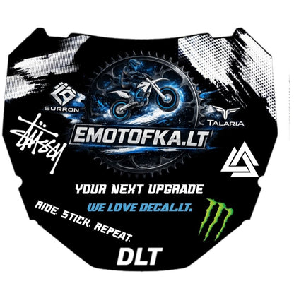 EMOTOFKA x DECAL.LT Pilnas Grafikos Komplektas